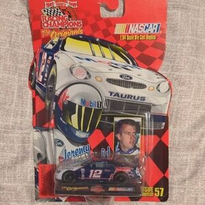 Nascar Racing Champions Die-Cast Car - Red, Blue, White